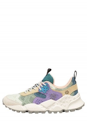 Flower Mountain Kotetsu Sneakers Dames Lichtblauw Grijs | PSJ3772BF