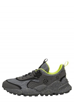 Flower Mountain Kotetsu Uni Sneakers Heren Zwart | YPH6677KU