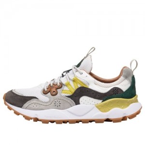 Flower Mountain Yamano 3 Sneakers Heren Wit | IIN4694IP