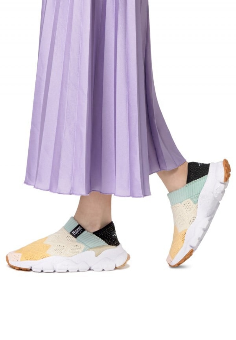 Flower Mountain Camp Sneakers Dames Roze Oranje | VCB7561HZ