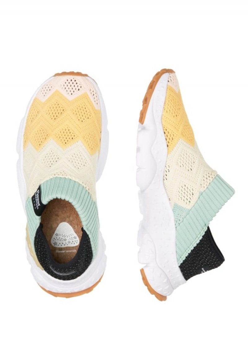 Flower Mountain Camp Sneakers Dames Roze Oranje | VCB7561HZ