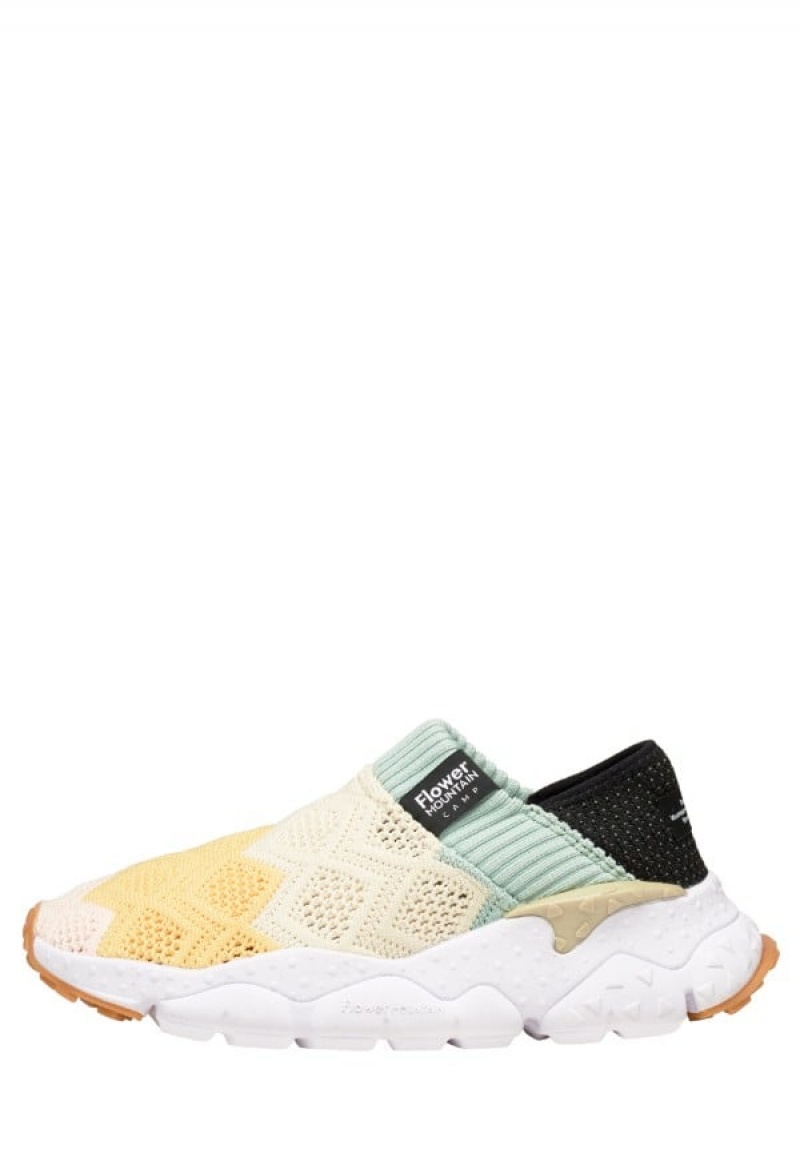 Flower Mountain Camp Sneakers Dames Roze Oranje | VCB7561HZ