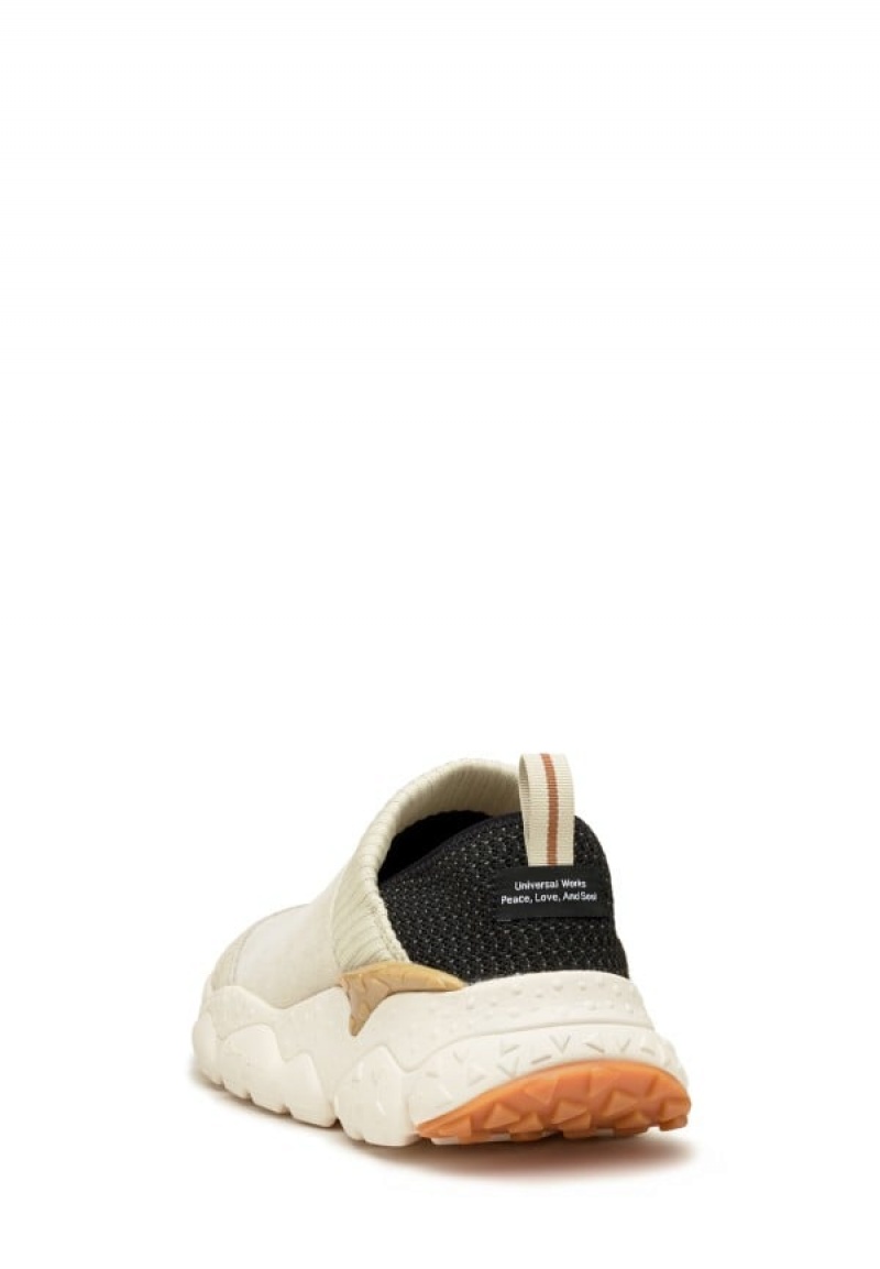 Flower Mountain Camp Uni Uw Sneakers Heren Wit | TWA10081YF