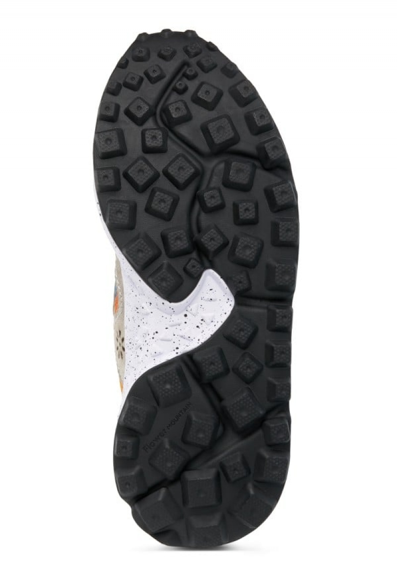 Flower Mountain Kotetsu Hooks Sneakers Heren Wit Groen | ZGA6485RZ