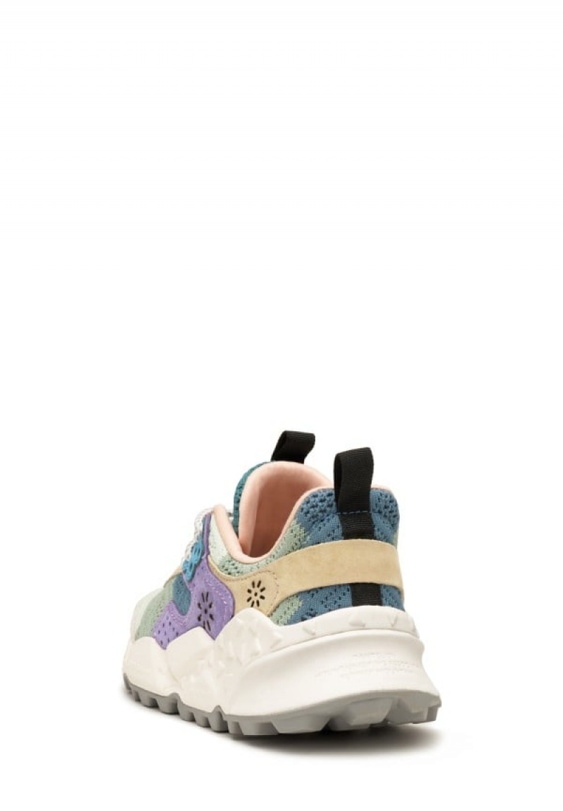 Flower Mountain Kotetsu Sneakers Dames Lichtblauw Grijs | PSJ3772BF