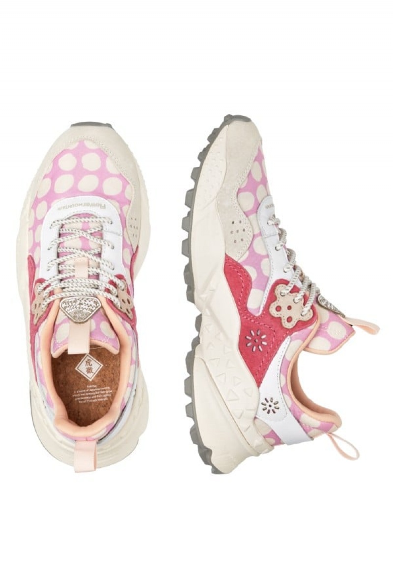 Flower Mountain Kotetsu Sneakers Dames Roze Fuchsie | ZPX435LX
