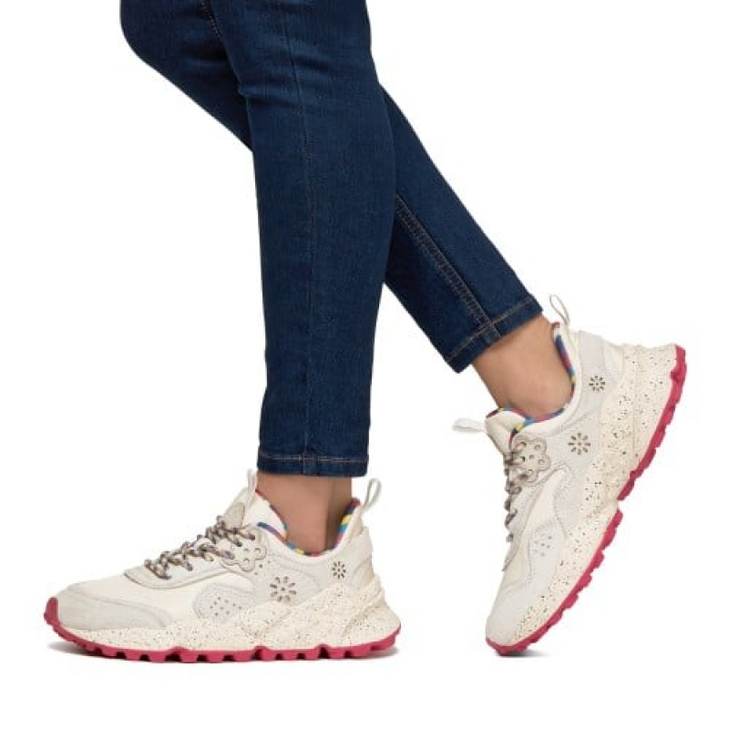Flower Mountain Kotetsu Sneakers Dames Wit | XXL152YH