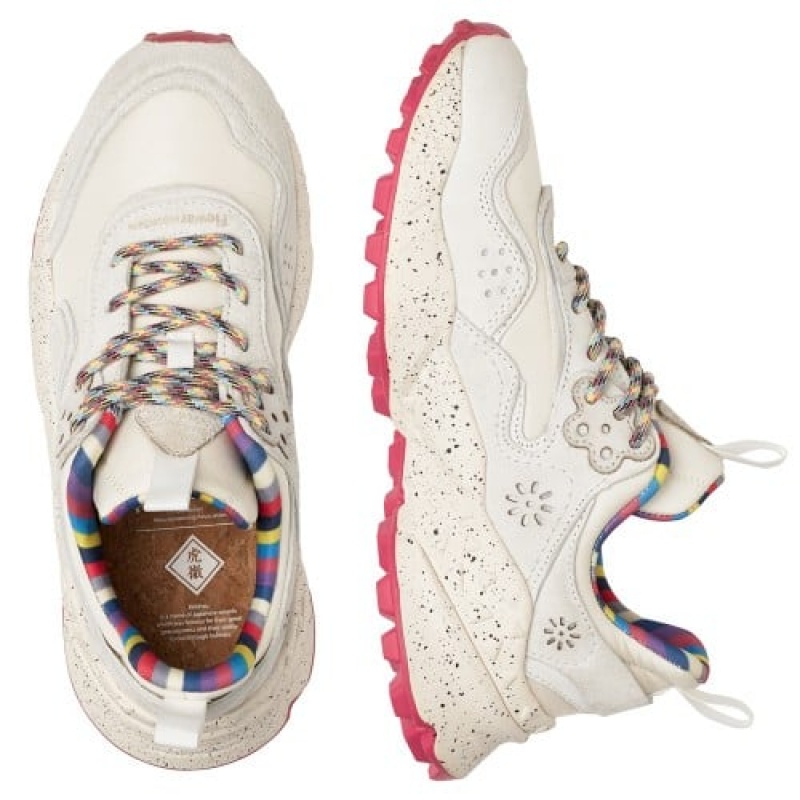 Flower Mountain Kotetsu Sneakers Dames Wit | XXL152YH