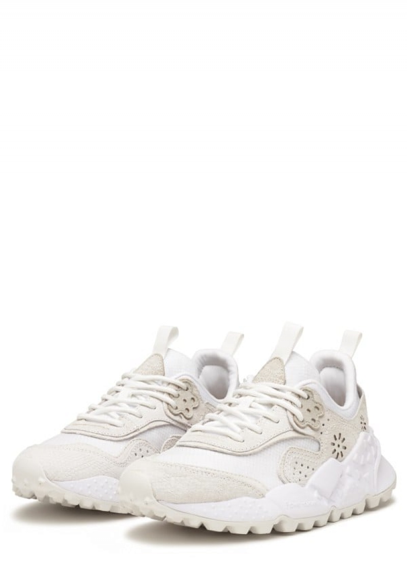 Flower Mountain Kotetsu Sneakers Dames Wit | RFZ3465TZ