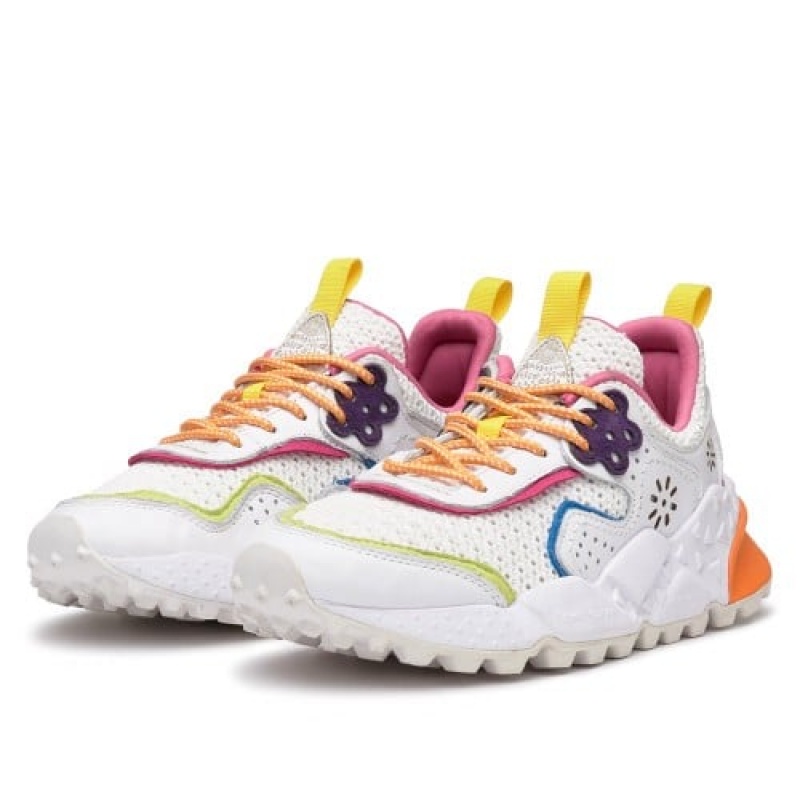 Flower Mountain Kotetsu Sneakers Dames Wit | BZE3573SK