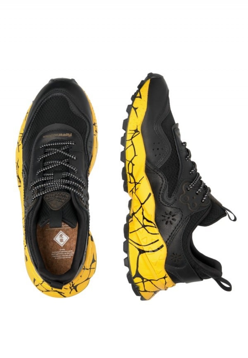 Flower Mountain Kotetsu Uni Sneakers Dames Zwart | IAG7894RG