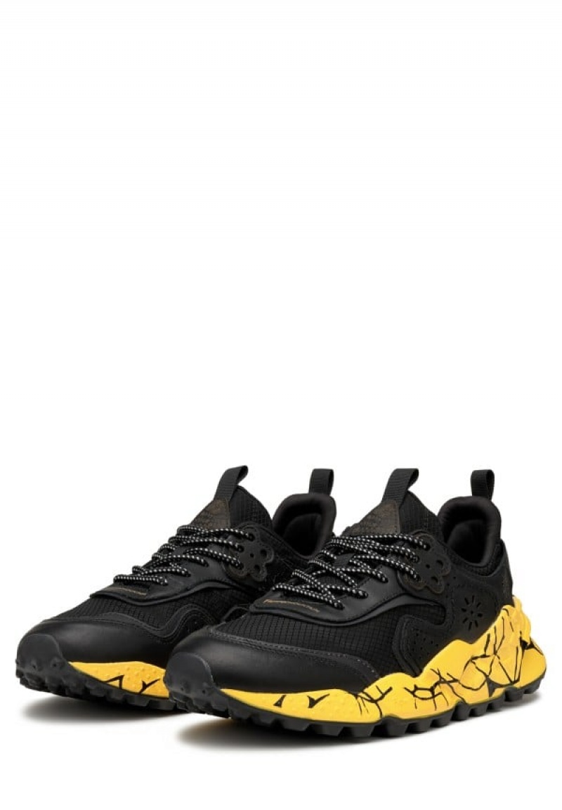 Flower Mountain Kotetsu Uni Sneakers Dames Zwart | IAG7894RG