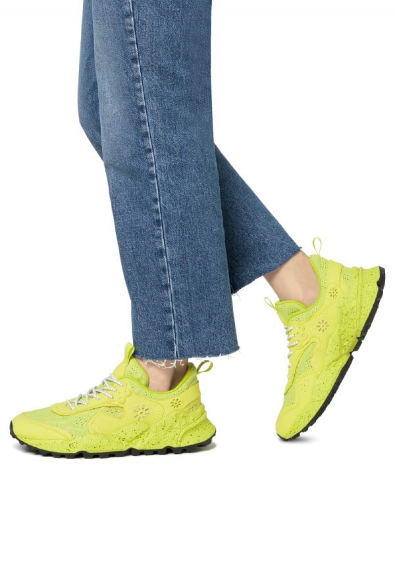 Flower Mountain Kotetsu Uni Sneakers Dames Geel | UTR7056XO
