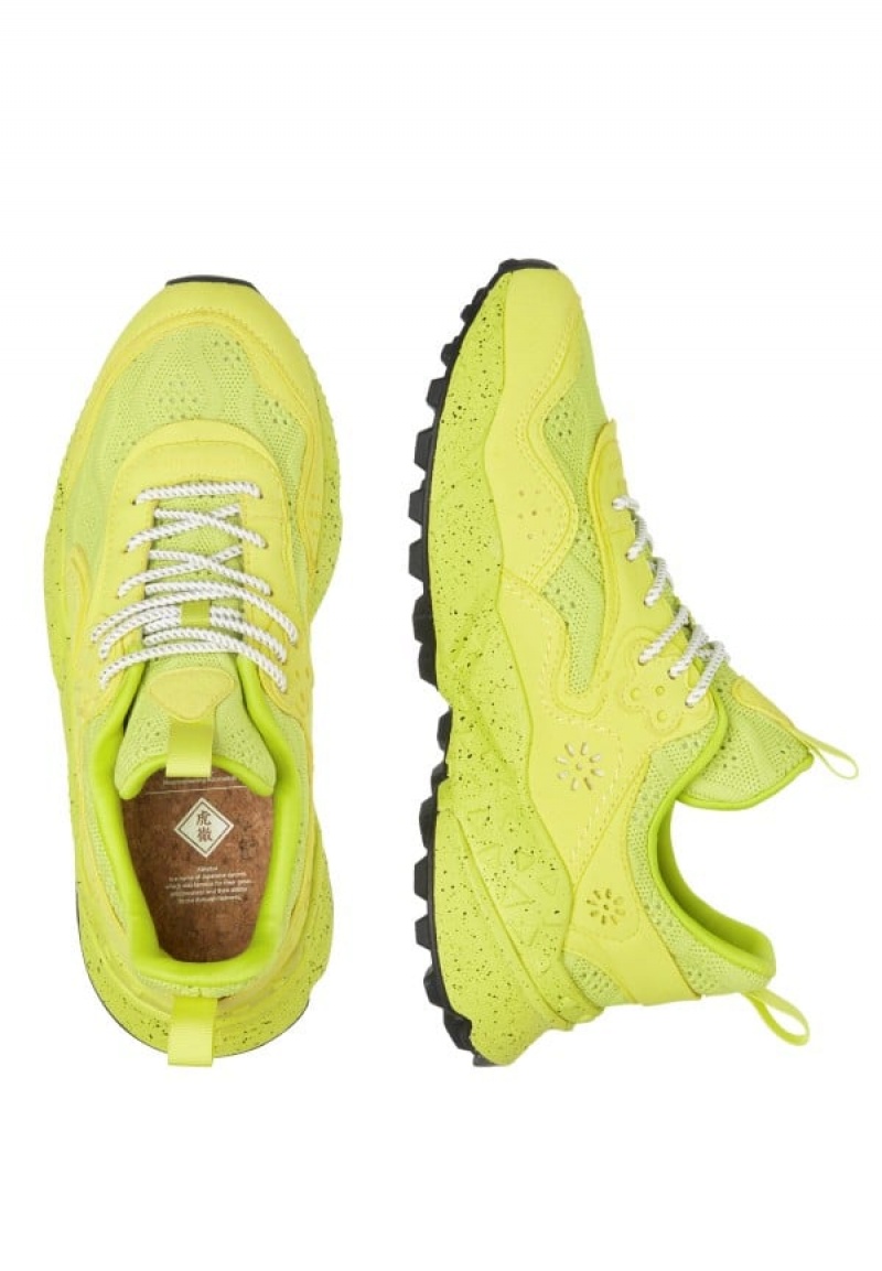 Flower Mountain Kotetsu Uni Sneakers Dames Geel | UTR7056XO
