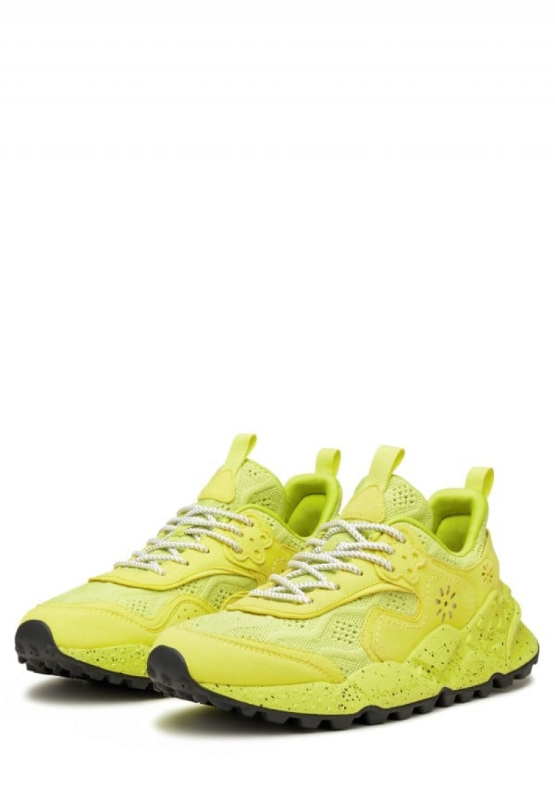 Flower Mountain Kotetsu Uni Sneakers Dames Geel | UTR7056XO