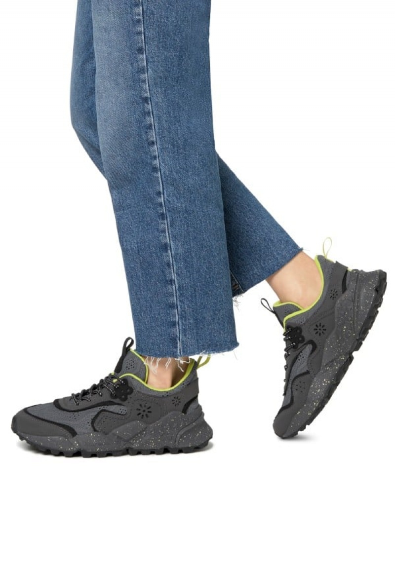 Flower Mountain Kotetsu Uni Sneakers Dames Zwart | PQB7567PM