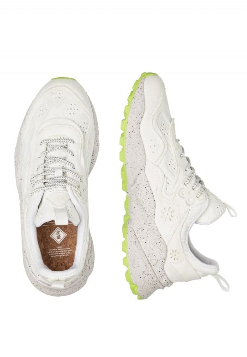 Flower Mountain Kotetsu Uni Sneakers Heren Wit | SIO3440WD
