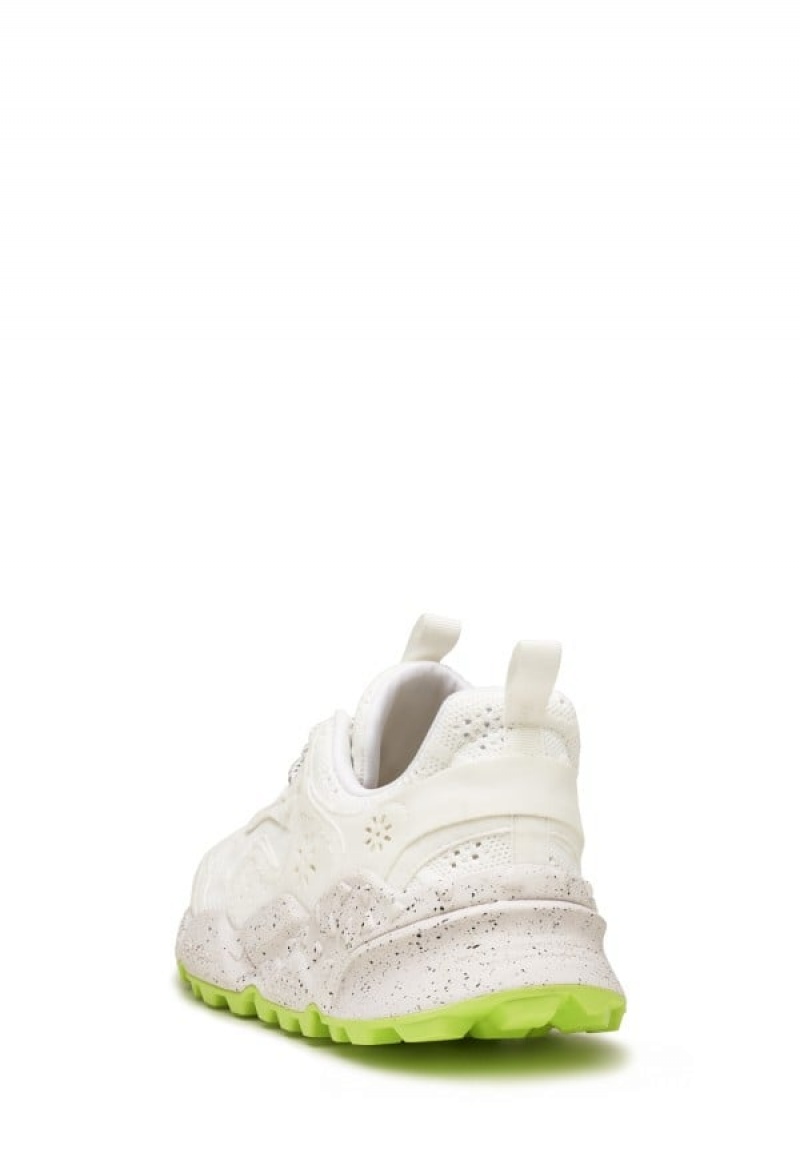 Flower Mountain Kotetsu Uni Sneakers Heren Wit | SIO3440WD