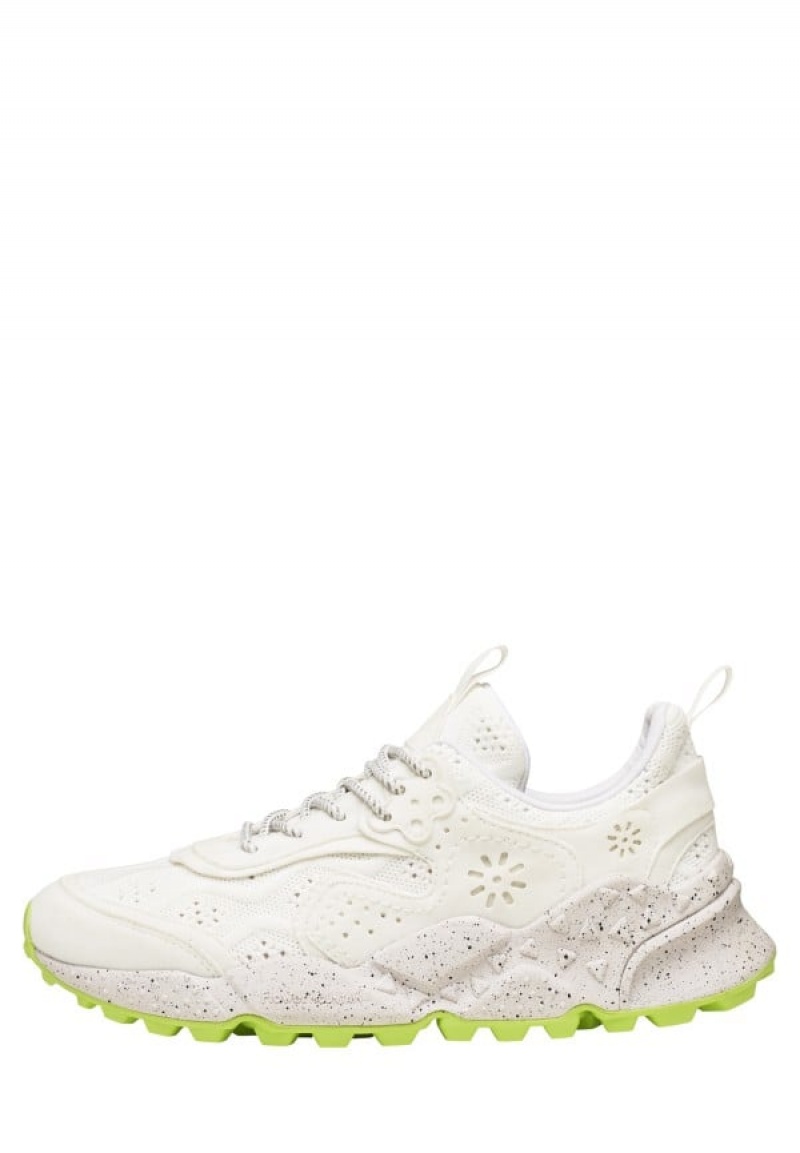 Flower Mountain Kotetsu Uni Sneakers Heren Wit | SIO3440WD