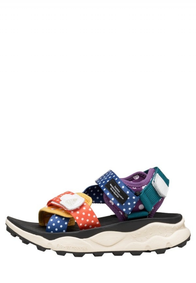 Flower Mountain Nazca 2 Sandalen Dames Blauw | EQP9270YT