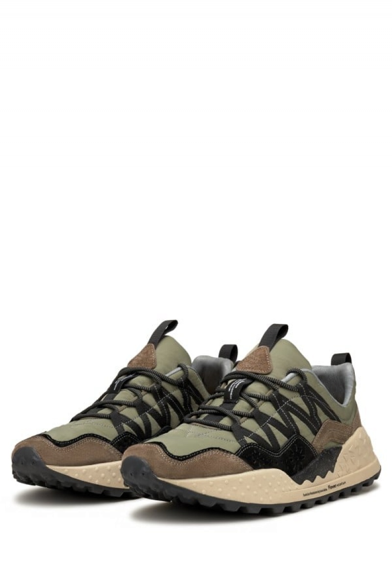 Flower Mountain Washi Sneakers Heren Grijs | BFF8411JR