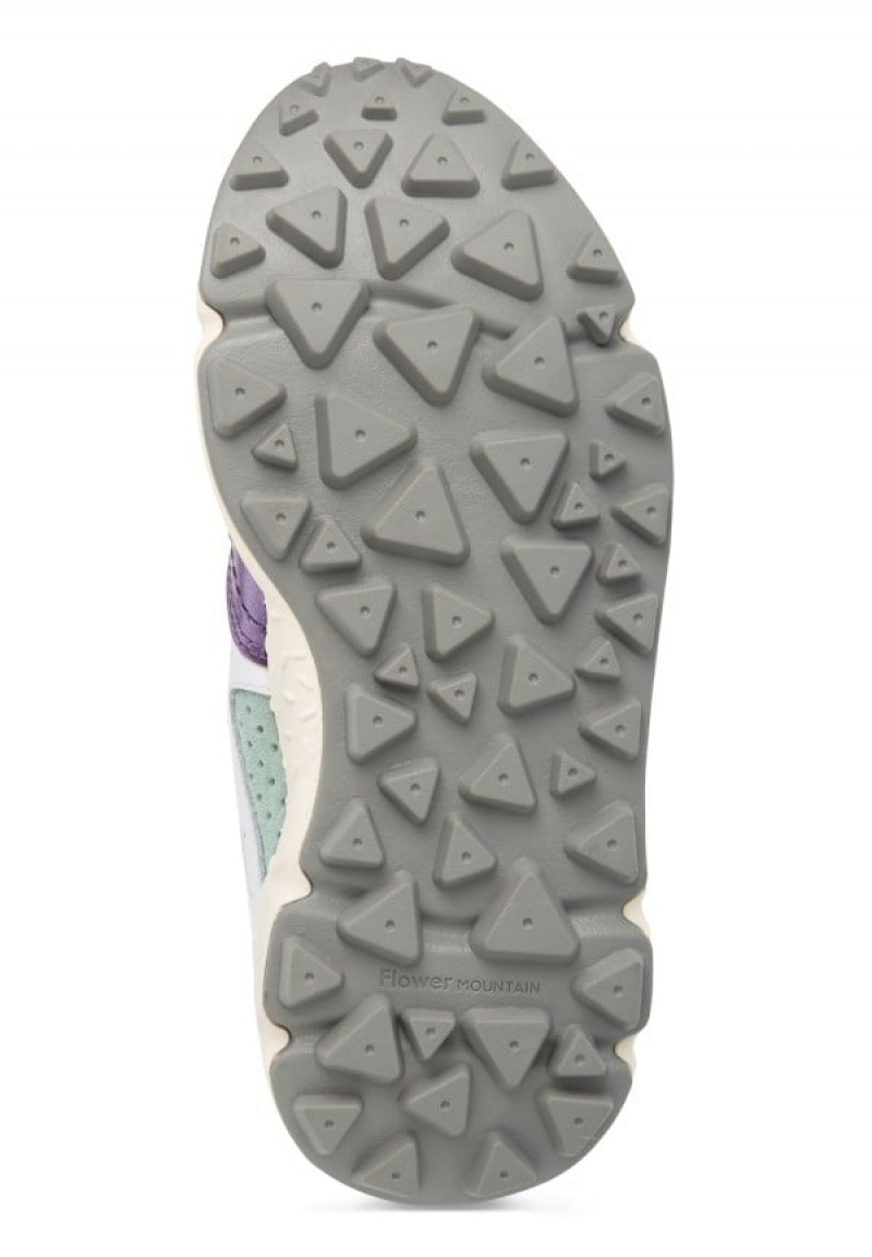 Flower Mountain Yamano 3 Sneakers Dames Paars Turquoise | OGA6750YH