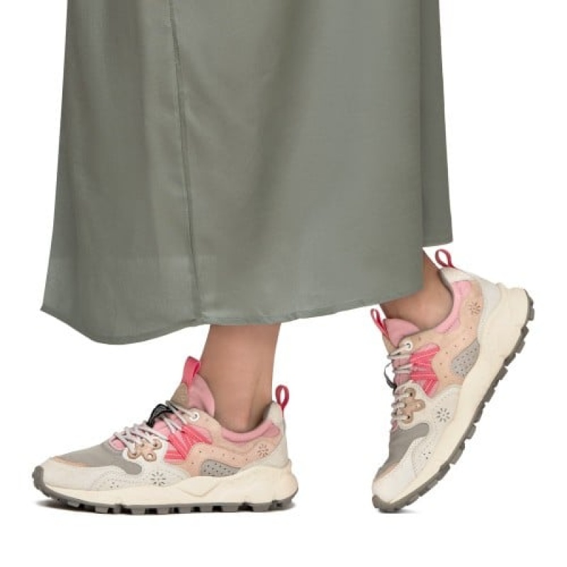 Flower Mountain Yamano 3 Sneakers Dames Grijs | BFA8937KB