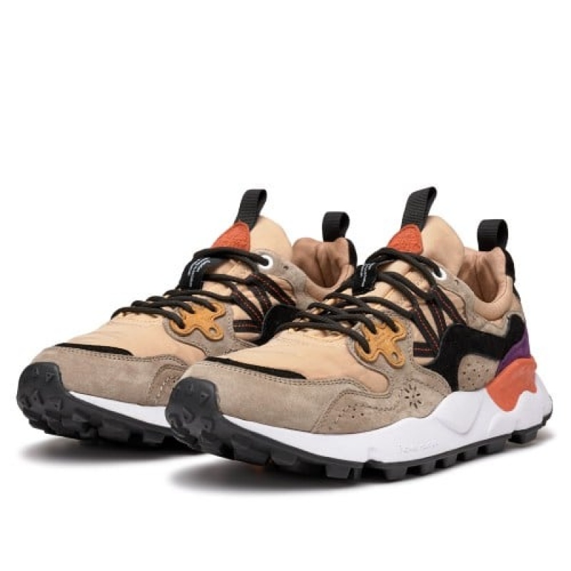 Flower Mountain Yamano 3 Sneakers Heren Beige | PGS1005MG