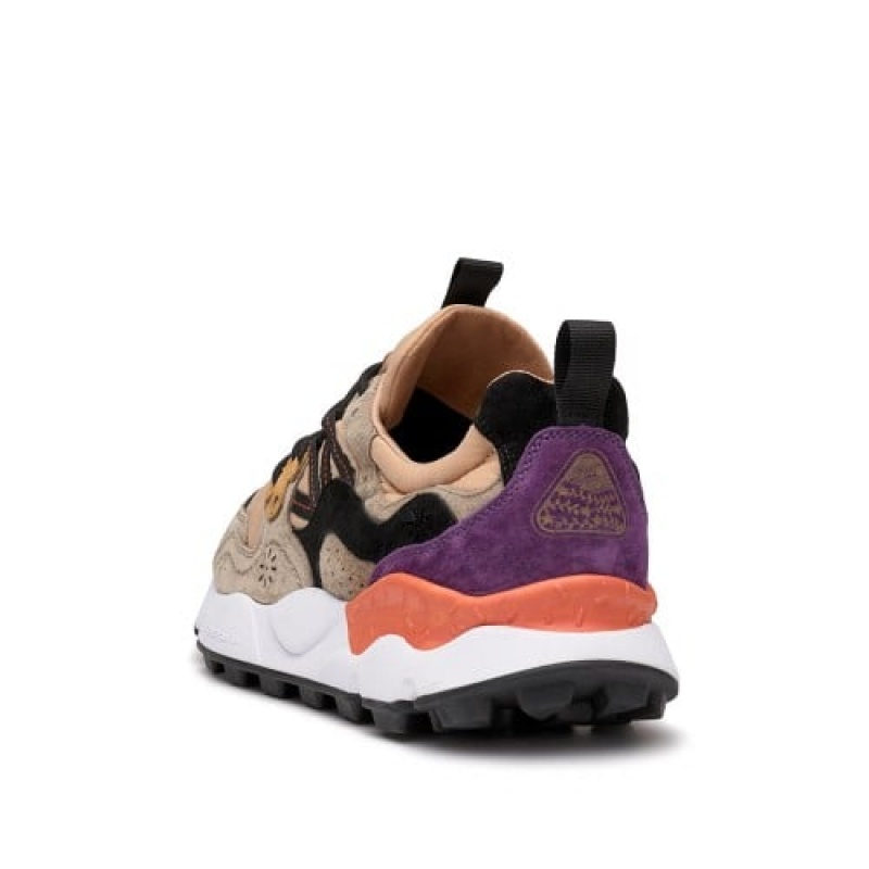 Flower Mountain Yamano 3 Sneakers Heren Beige | PGS1005MG