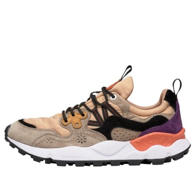 Flower Mountain Yamano 3 Sneakers Heren Beige | PGS1005MG