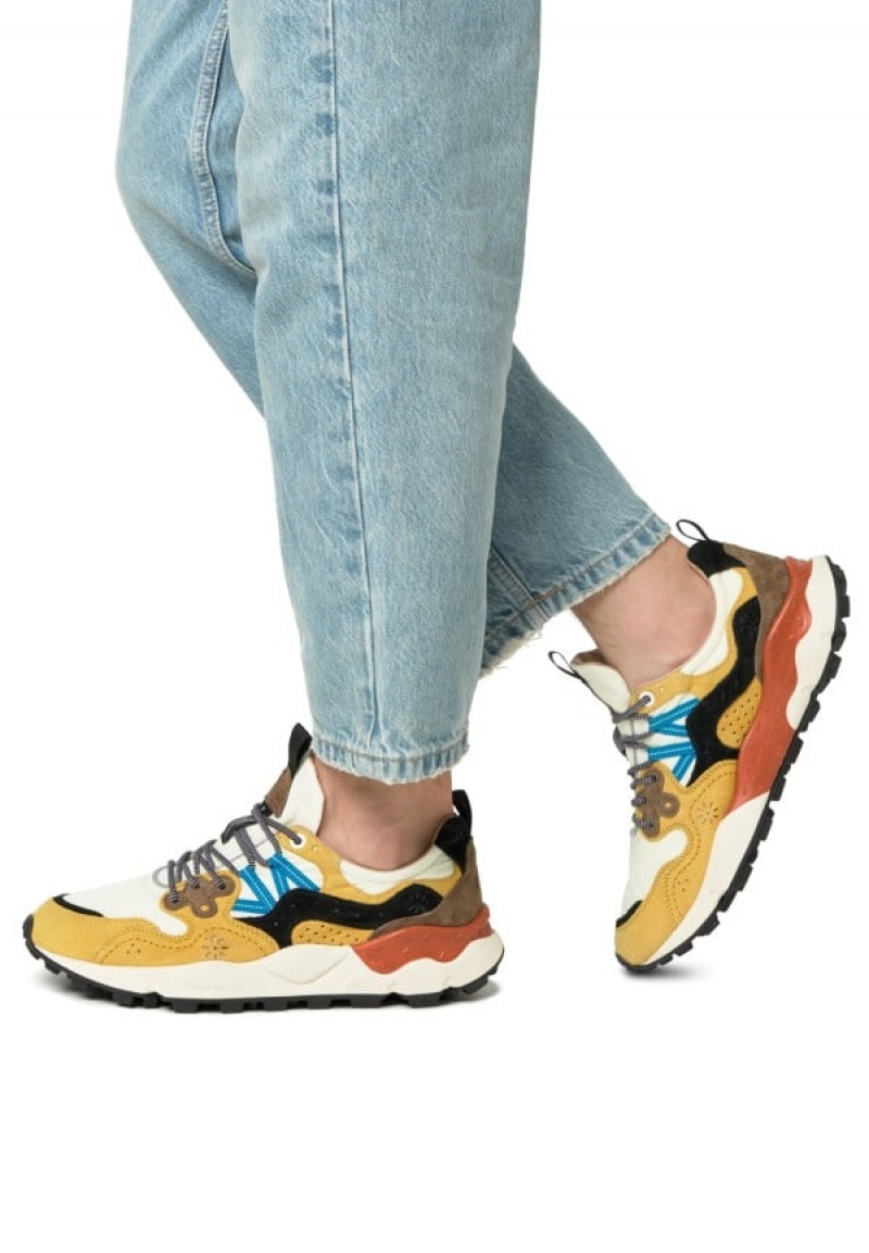 Flower Mountain Yamano 3 Sneakers Heren Wit | BVF2877NE