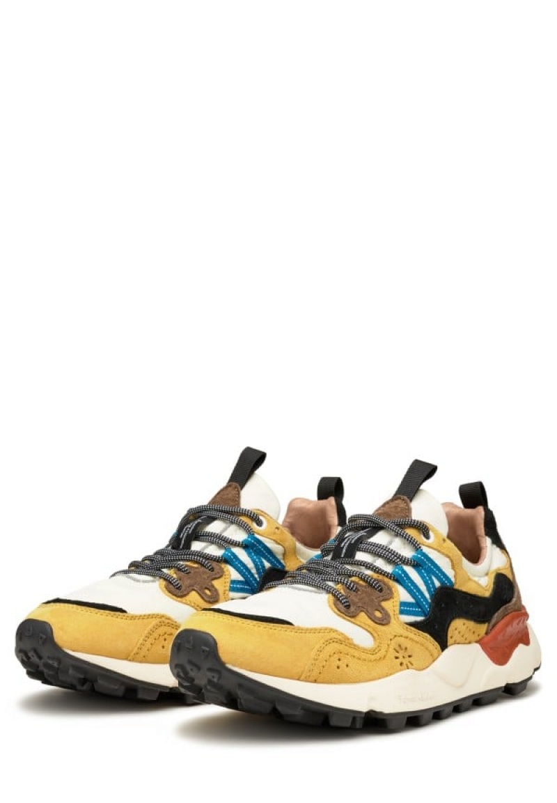 Flower Mountain Yamano 3 Sneakers Heren Wit | BVF2877NE