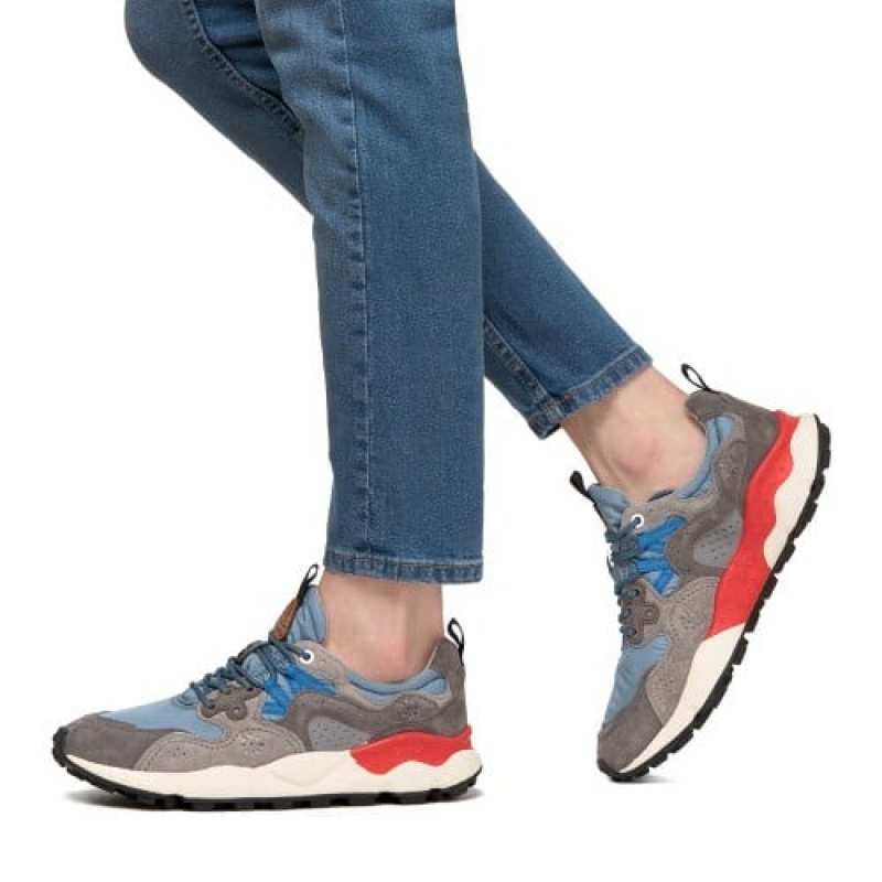 Flower Mountain Yamano 3 Sneakers Heren Grijs | YAE8088SX