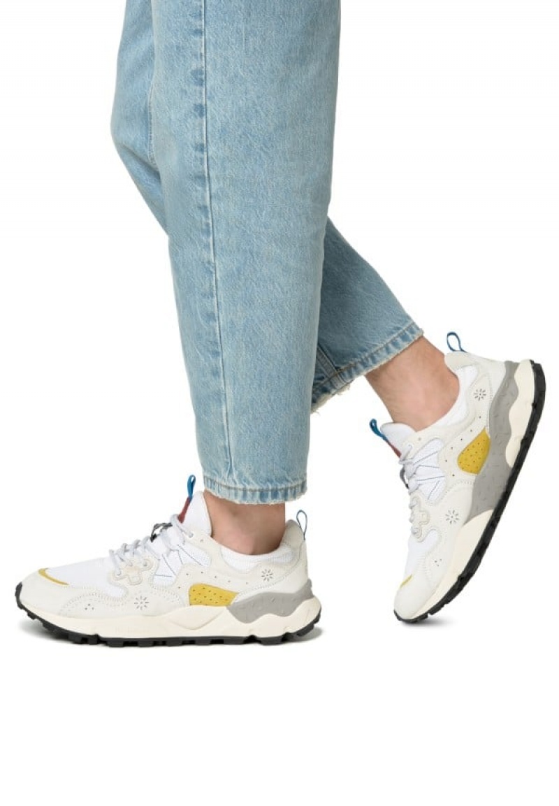 Flower Mountain Yamano 3 Sneakers Heren Wit | LSM303BR