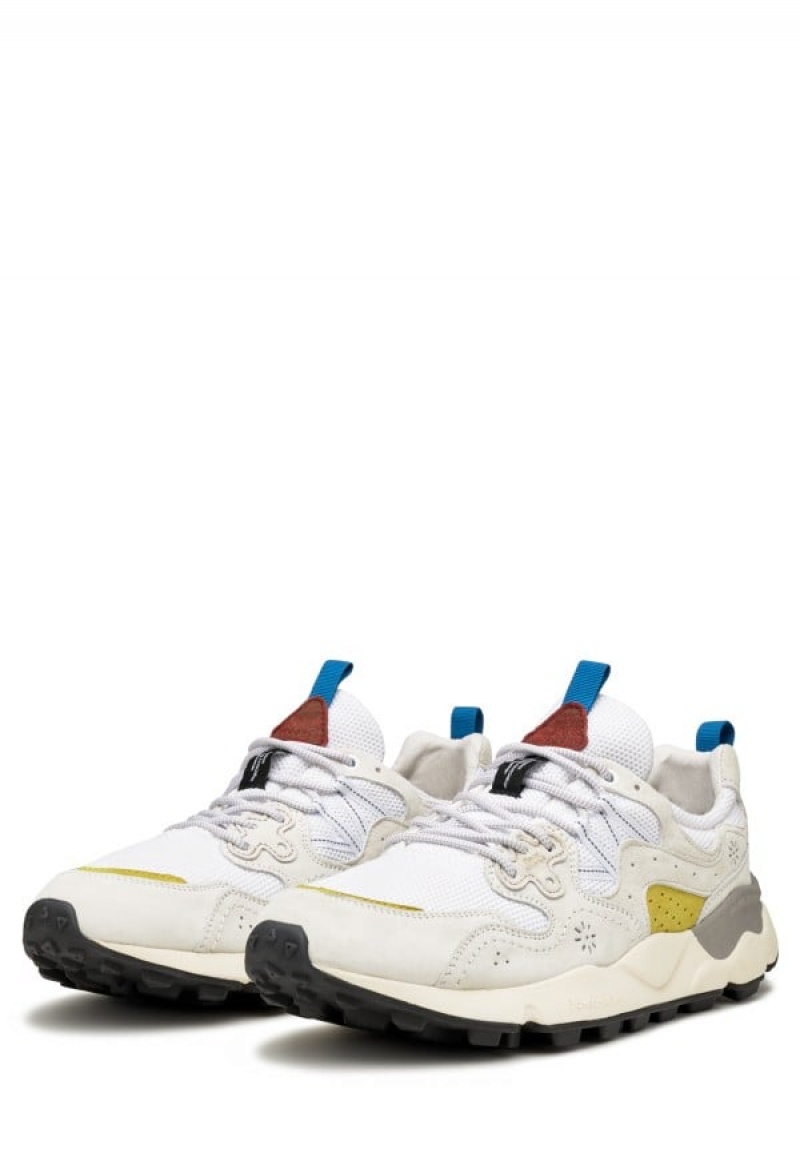 Flower Mountain Yamano 3 Sneakers Heren Wit | LSM303BR