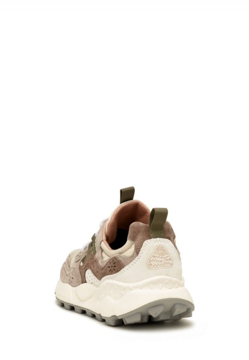 Flower Mountain Yamano 3 Uni Sneakers Heren Grijs Beige | IBF1743MD