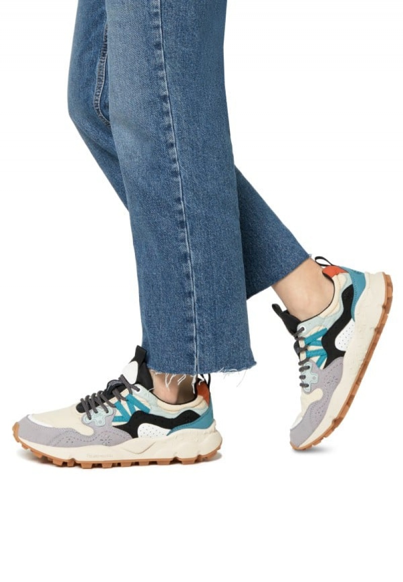 Flower Mountain Yamano 3 Uni Sneakers Heren Grijs Beige | IDT852JA