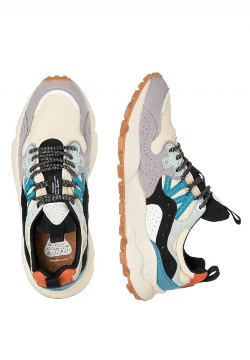 Flower Mountain Yamano 3 Uni Sneakers Heren Grijs Beige | IDT852JA