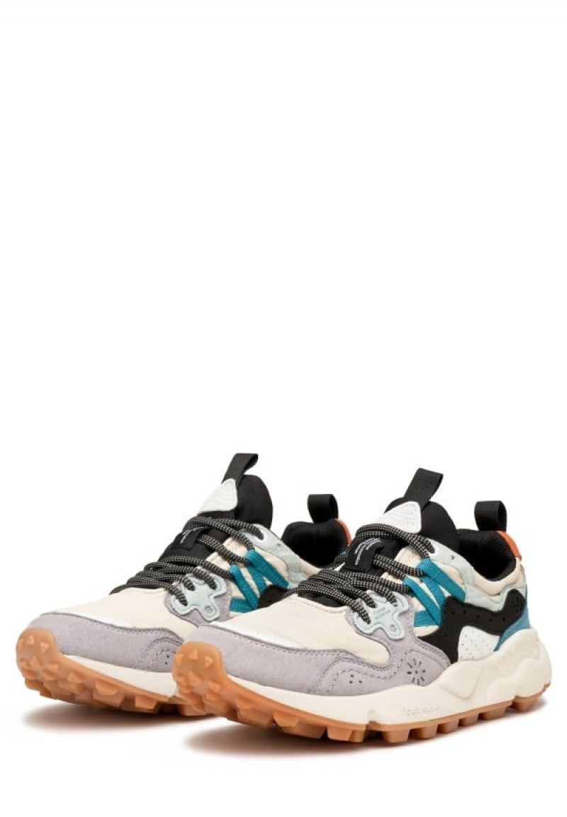 Flower Mountain Yamano 3 Uni Sneakers Heren Grijs Beige | IDT852JA