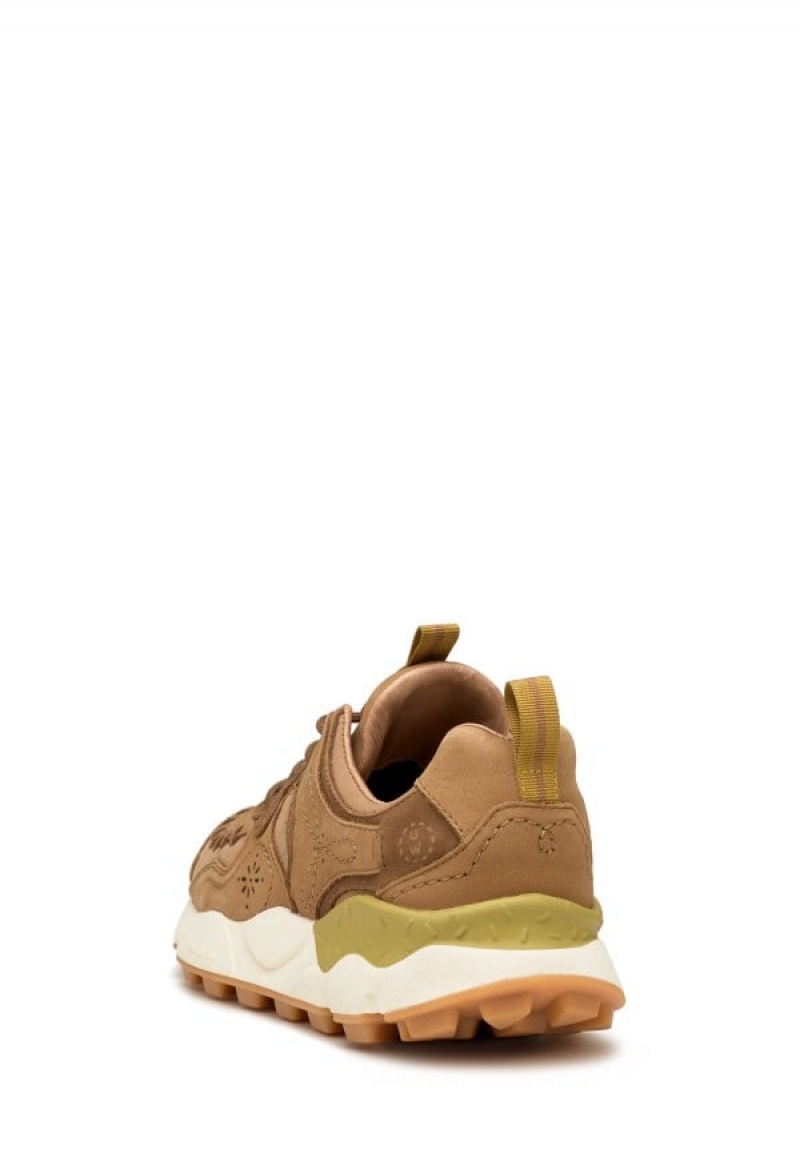 Flower Mountain Yamano Uni Uw Sneakers Heren Bruin | WGL6017NT