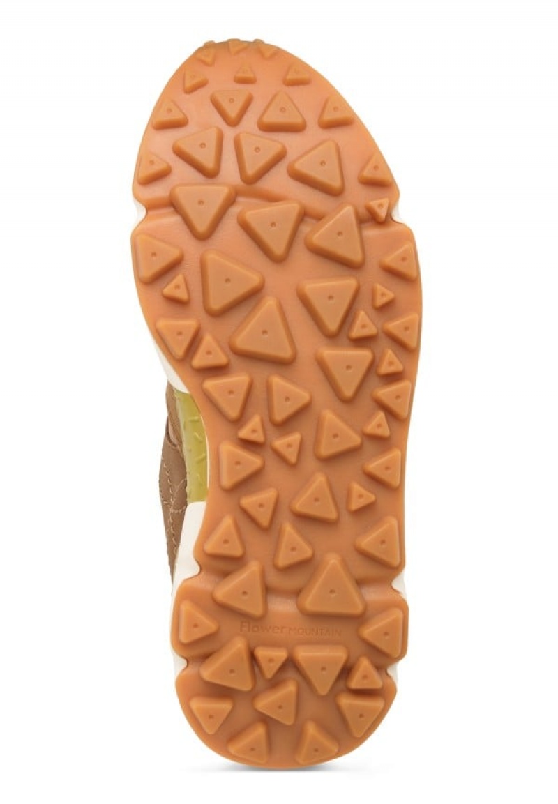 Flower Mountain Yamano Uni Uw Sneakers Heren Bruin | WGL6017NT
